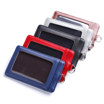 Factory direct high-grade leather work permit card set custom enterprise certificate set double-layer government card set