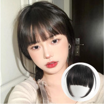 Comic bangs wig film female net red two yuan one knife Qi Bangs round face simulation hair invisible incognito hair block