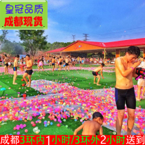 Chengdu spot water fight water polo toy outdoor interactive quick water filling balloon material kit tool