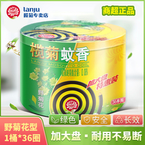 Lam chrysanthemum mosquito repellent coil plate wild chrysanthemum home mosquito repellent disc Wenxiang whole box wholesale pattern Incense mosquito repellent incense shelf