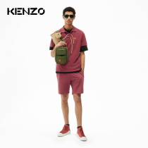(Classic Series)KENZO early autumn new mens tiger head multi-color POLO shirt FA65PO0014PU