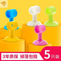 Suction door Anti-collision wall door suction toilet door Easy home anticollister bump against wall Barrier Door Touches Creative Suction Wall