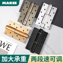 Marie invisible door hinge spring hydraulic self-closed automatic closing positioning spring positioning automatic return hinge