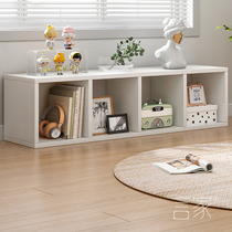 Modern simple window table bookshelf shelf panel locker tatami landing bookcase layered locker A2967