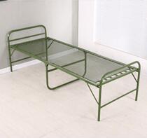 New folding bed reinforcement double wire wire bed spring bed soft bed single lunch rest bed escort bed simple iron