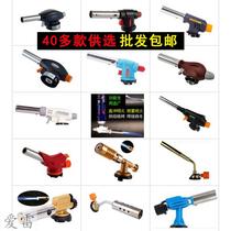 Gas cylinder multi-purpose baking gun portable fire spray gun electronic ignition gas flamethrower butane gas tank butane