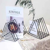 Album storage rack CD collection finishing rack cddvd display shelf CD game vinyl desktop shelf simple