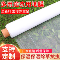 Brand new thickened farming white plastic film transparent insulation moisturizing plastic film vegetable greenhouse seedlings to keep out the cold