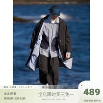 EviStub 21SS Japanese fabric barmacan commuter outdoor function Cityboy coat