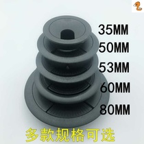 Computer desktop table hole accessories Computer desktop table cover buckle Round computer desk threading hole cover 5