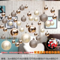 Net Red Ceiling Decoration Color Ball Transparent Ball Convenience Store Air Hang Accessories Jewelry Shop Creative Mall Arrangement Hollow
