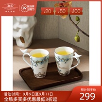 Margolonte bird Cup Cup Cup Cup bone porcelain mark ceramic
