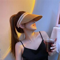 Non-Market Goods Sunhat Children Summer Sun Protection UV Sun Cap Air Top Grass Cap Tide 100 Tins