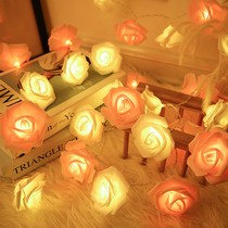 LED rose light string small color lamp bedroom decoration string light ins confession props trunk surprise proposal arrangement