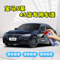 21 BMW 5 Series Gem Blue Paint Pen Charcoal Black Car Paint Repair artifact Pearl Ore White Self-spray Paint