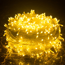 led small colored lights flashing lights starry lights outdoor waterproof home New Year decorative lights outdoor garden lights