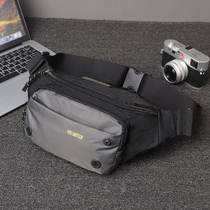 Mens leisure sports chest bag Oxford cloth multifunctional running bag small bag summer canvas bag shoulder bag mens fashion brand