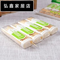 (12 small boxes) lighter toothpicks boxed toothpicks small bottles portable travel with bamboo teeth