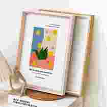 Nordic 6-inch simple photo frame plus washing photos 7-inch table 8-inch photo frame frame can be hung on the wall childrens photo frame