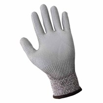 PU coating grade 5 cut-resistant gloves wear-resistant breathable fishing anti-puncture gloves metal processing wood carving cut-resistant gloves