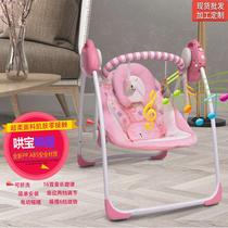 Baby rocking chair Chair Electric Swing Rocking Chair Baby Multifunction Cradle Appeasement Chair Newborn Coaxing Rocking Chair