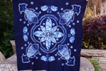 Yunnan national fengbai featuring pure hand - made dyed cloth tea bar tablecloth tea room restaurant bar tablecloth