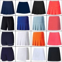 Badminton womens tennis skirt summer sports skirt womens summer running quick-dry skirt pleated skirt