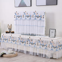 TV Hood dust cover 55 inch LCD TV dust cover cloth home lace TV cabinet cover modern simplicity