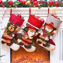 Christmas decoration Christmas socks Christmas Eve socks packaging gift bag gift for children window pendant gift