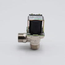 Pressure No pressure Normally open normally closed High temperature right angle solenoid valve 90 degrees curved water out of the water 4 points thread all copper
