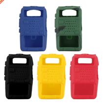 Silicone Rubber Cover bumper BAOFENG UV-5R Case For Two Way