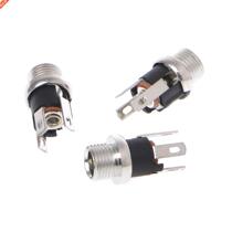 10 Pcs 5 5x2 5mm Male DC In-Line Plug Socket Jack Connector