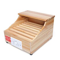 Solid wood warmer Warmer Foot Thever Toaster Oven Electric Fire Tank Baking box Home Electric fire Box Baking Foot Warmer