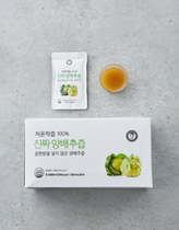 Korean straight hair low temperature juicing 100%pesticide-free cabbage juice 100ml*30 packs of non-added healthy drinks