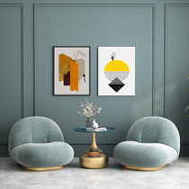 Nordic light extravagant sloth sofa Modern small family style Living room Guest Briefs bedroom Deck Chair Balcony Single Casual Chair