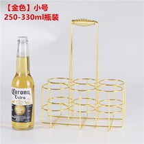 KTV beer rack beer holder beer rack stainless steel display rack beer carrier basket stowler
