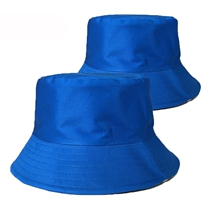 New fishermans hat childrens small yellow hat kindergarten Primary School students afternoon care class Basin cap printing logo custom printing embroidery