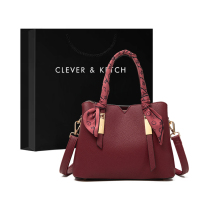 Small ck flagship store official website 2021 New Tide fashion womens bag red shoulder crossbody carrying wedding tote bag