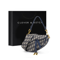 Small ck bag female 2021 new fashion all-match flagship store official website saddle bag crossbody embroidery shoulder bag