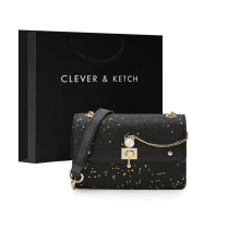 Small ck womens bag 2021 new fashion flagship store official website fashion joker single shoulder chain messenger bag small bag sequins