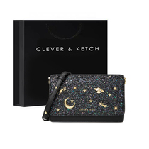Small ck flagship store official website Womens bag bag 2021 New Tide fashion chain shoulder shoulder bag sequins Starry Sky foreign gas