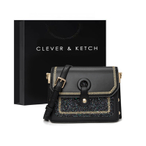 CLEVERKETCH official website Womens bag bag 2021 new fashion chain shoulder shoulder bag sequins Starry Sky foreign atmosphere