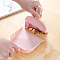 Broom small household mini table set table dust soft hair sweeping bed cleaning window sill children dustpan