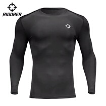 Quasi tights long sleeves basketball training tops high-play running quick-drying compression base plus velvet fitness clothes
