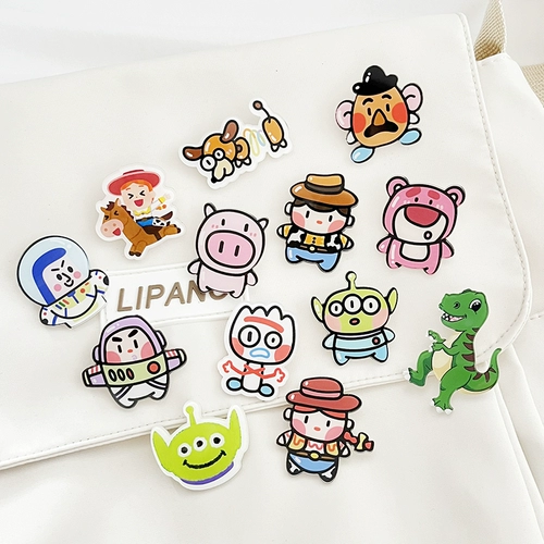 Мультяшная брошь, булавка, сумка, аксессуар для сумки, акриловая награда для школьников, подарок на день рождения