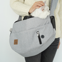 purrpy cat bag out portable pet kitty dog backpack skew satchel small dog canvas bag bag single shoulder cat bag