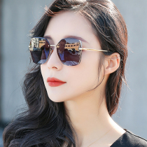 GVEG retro sunglasses sunglasses female anti-UV new high level sensuality glasses with small square personality fashion