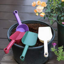Horticultural Seed Flowers Pine Soil Thickened Shovel Colorful Plastic Earth Shovel Multi-Flesh Spoon Balcony Species of Vegetable Digging Earth Shovels