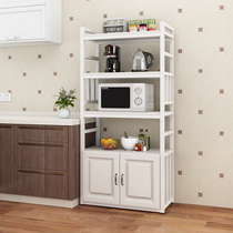 Kitchen rack storage rack storage rack floor-standing multi-layer microwave oven storage rack multi-function cabinet