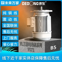 Dedong national standard YS71 series low power 380V vertical asynchronous motor three-phase motor B5) Future ten thousand homes
